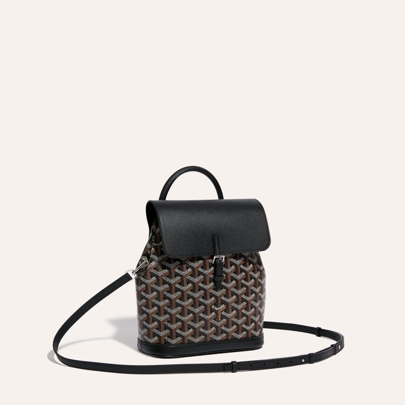 Goyard Alpin Mini Backpack Black - Image 4